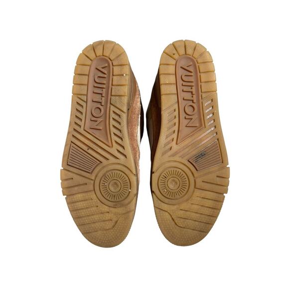Low Trainer suede leather sneaker main image 4